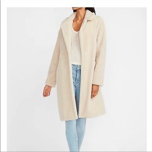 Express Sherpa Trench Coat